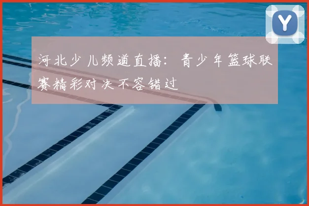 河北少儿频道直播：青少年篮球联赛精彩对决不容错过