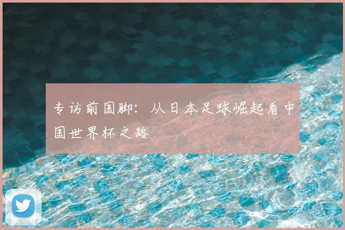 专访前国脚：从日本足球崛起看中国世界杯之路